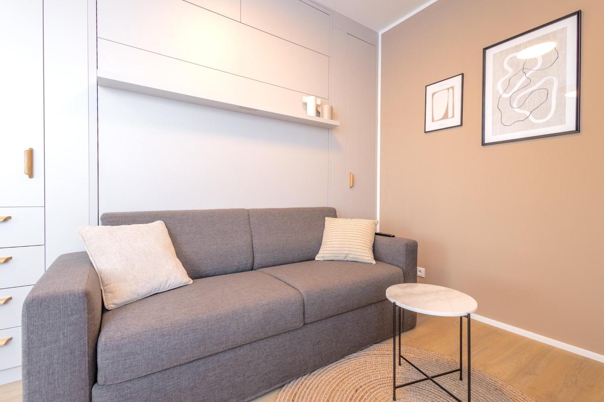 Apartament Bright 2Br - 7Th Floor, Balcony, Free Parking By Gravity Praga Zewnętrze zdjęcie