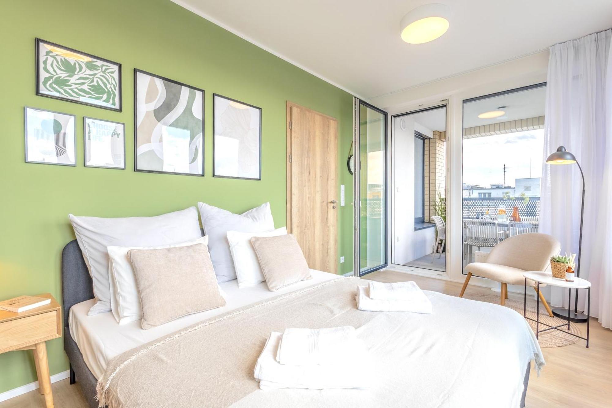 Apartament Bright 2Br - 7Th Floor, Balcony, Free Parking By Gravity Praga Zewnętrze zdjęcie